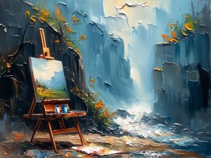 用MJ画油画怎么选？新手一步步教你用Midjourney画出油画效果