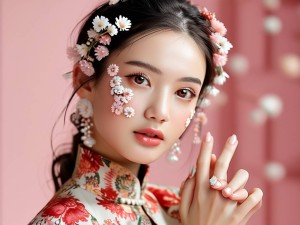 用AI换美甲图案，真的太方便了