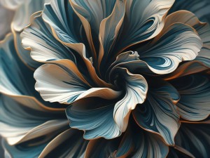 AI绘画里用旋转工具画花瓣，为什么总出现奇怪线条？